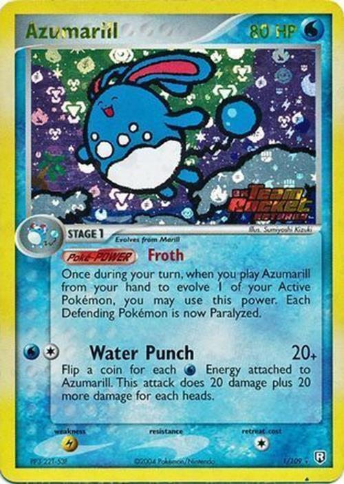 Azumarill (1/109) (Stamped) [EX: Team Rocket Returns] | The Gaming-Verse