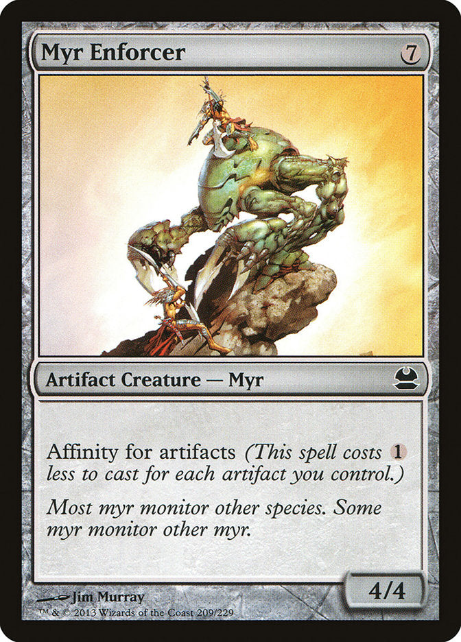 Myr Enforcer [Modern Masters] | The Gaming-Verse