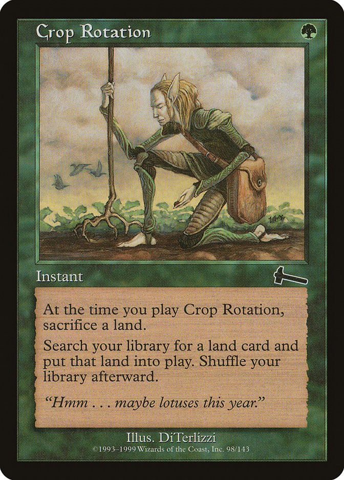 Crop Rotation [Urza's Legacy] | The Gaming-Verse