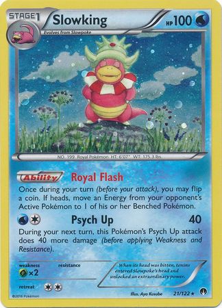 Slowking (21/122) (Cosmos Holo) [XY: BREAKpoint] | The Gaming-Verse