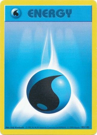 Water Energy (102/102) [Base Set Shadowless Unlimited] | The Gaming-Verse