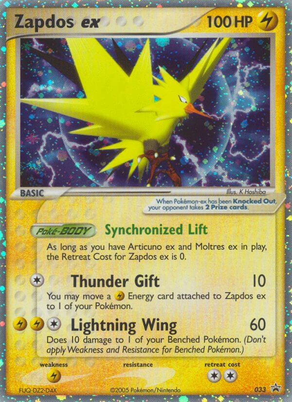 Zapdos ex (033) [Nintendo: Black Star Promos] | The Gaming-Verse