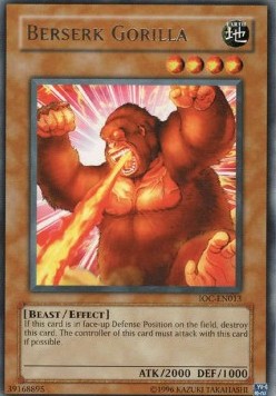 Berserk Gorilla [IOC-EN013] Rare | The Gaming-Verse