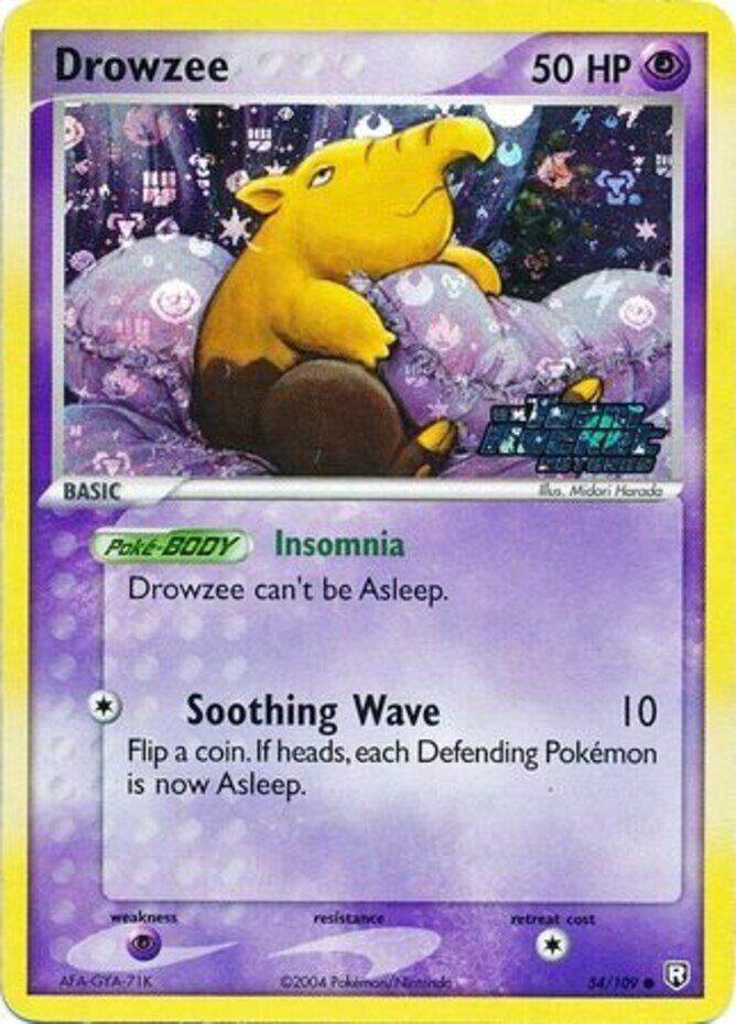 Drowzee (54/109) (Stamped) [EX: Team Rocket Returns] | The Gaming-Verse