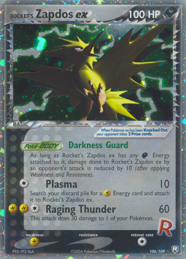 Rocket's Zapdos ex (106/109) [EX: Team Rocket Returns] | The Gaming-Verse