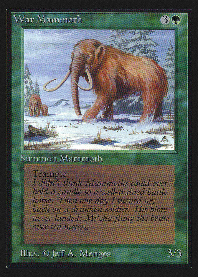 War Mammoth (CE) [Collectors’ Edition] | The Gaming-Verse