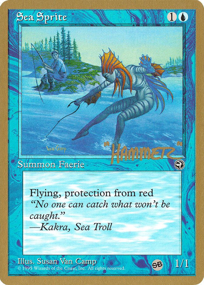 Sea Sprite (Shawn "Hammer" Regnier) (SB) [Pro Tour Collector Set] | The Gaming-Verse