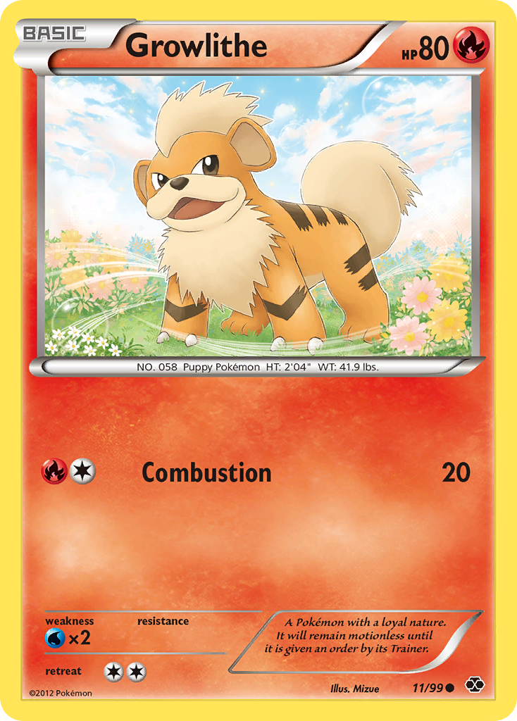 Growlithe (11/99) [Black & White: Next Destinies] | The Gaming-Verse