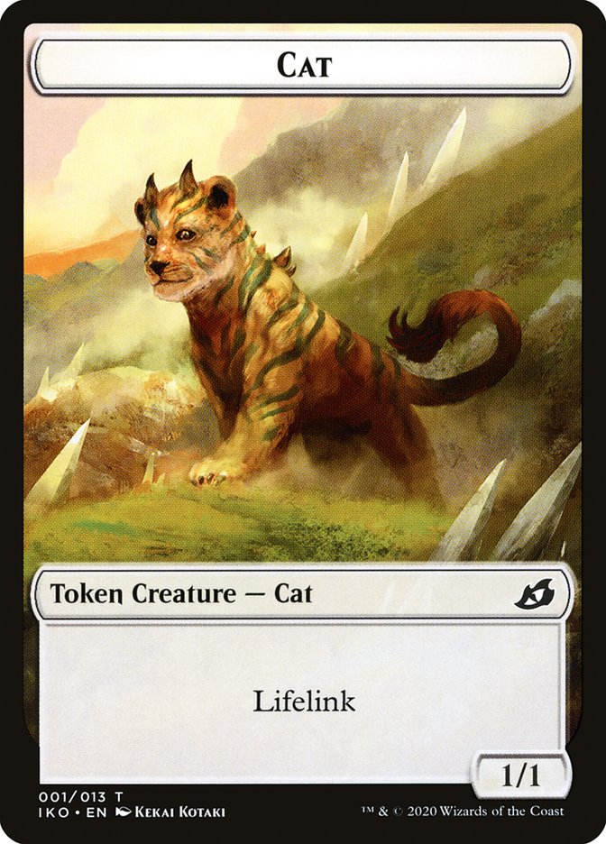 Cat Token [Ikoria: Lair of Behemoths] | The Gaming-Verse