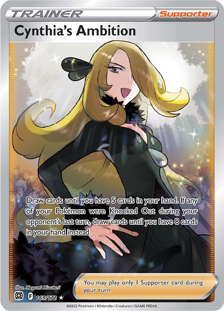 Cynthia's Ambition (169/172) [Sword & Shield: Brilliant Stars] | The Gaming-Verse