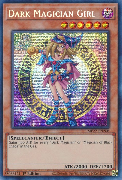 Dark Magician Girl [MP22-EN268] Prismatic Secret Rare | The Gaming-Verse