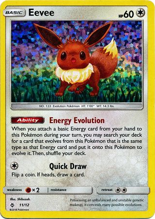 Eevee (11/12) [McDonald's Promos: 2018 Collection] | The Gaming-Verse