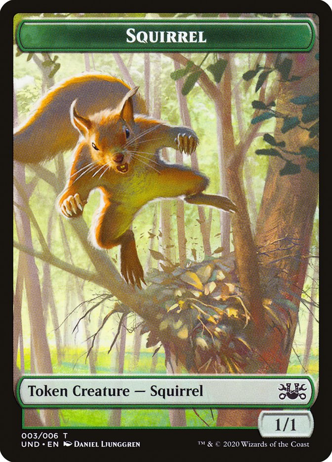 Beeble // Squirrel Double-sided Token [Unsanctioned Tokens] | The Gaming-Verse