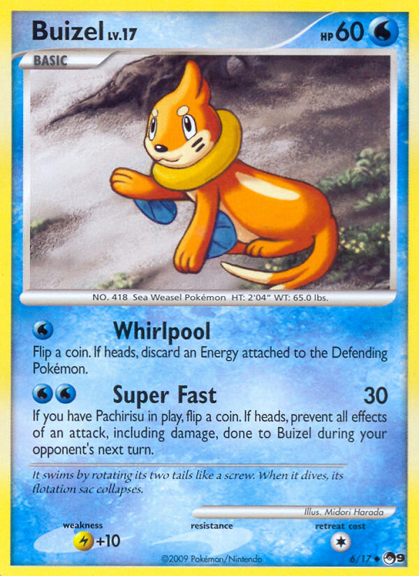 Buizel (6/17) [POP Series 9] | The Gaming-Verse