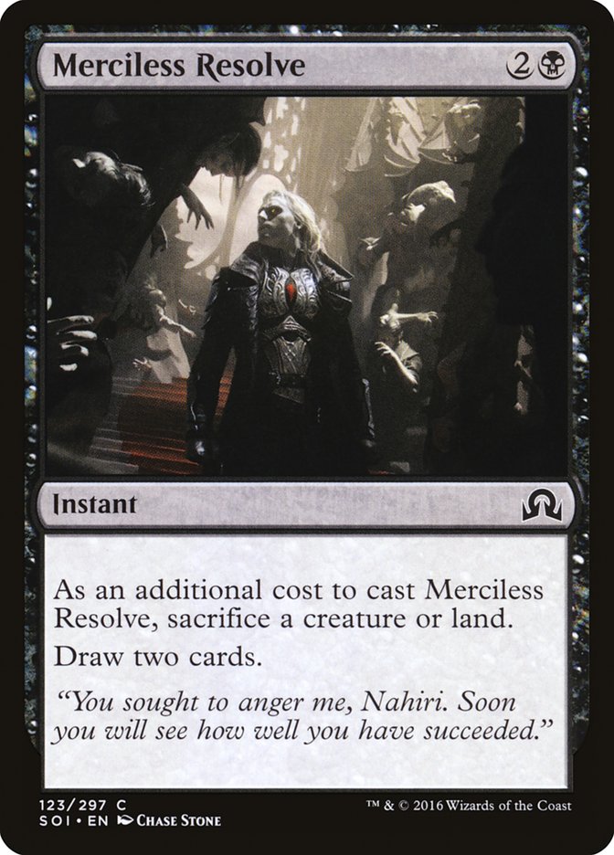 Merciless Resolve [Shadows over Innistrad] | The Gaming-Verse