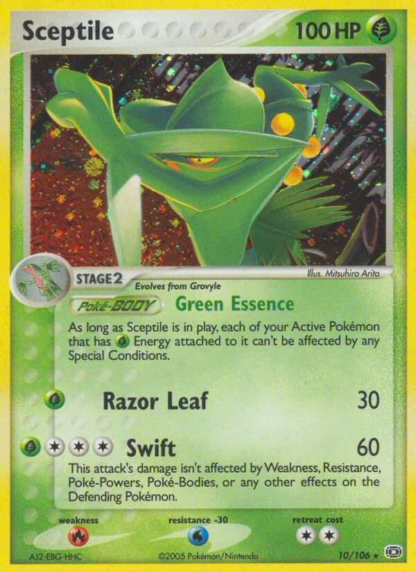 Sceptile (10/106) [EX: Emerald] | The Gaming-Verse