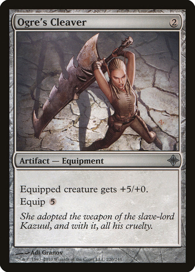 Ogre's Cleaver [Rise of the Eldrazi] | The Gaming-Verse
