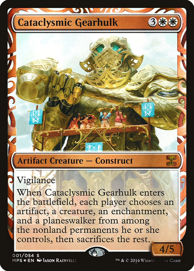 Cataclysmic Gearhulk [Kaladesh Inventions] | The Gaming-Verse