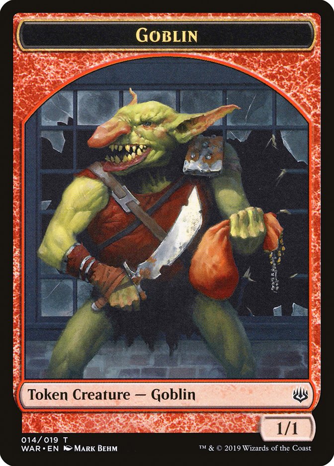 Goblin [War of the Spark Tokens] | The Gaming-Verse