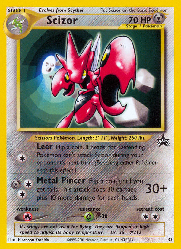 Scizor (33) [Wizards of the Coast: Black Star Promos] | The Gaming-Verse