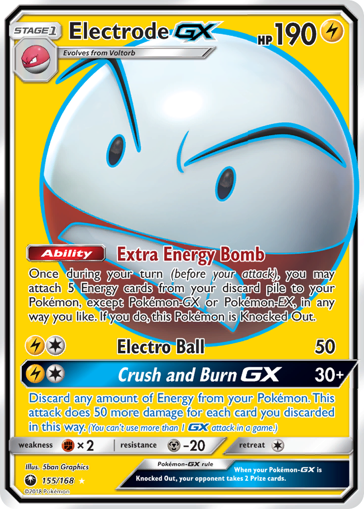 Electrode GX (155/168) [Sun & Moon: Celestial Storm] | The Gaming-Verse