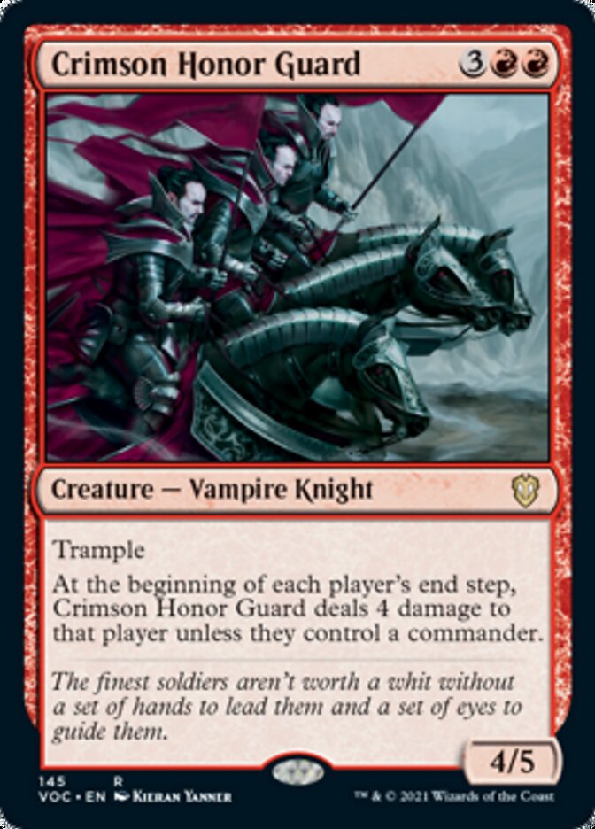 Crimson Honor Guard [Innistrad: Crimson Vow Commander] | The Gaming-Verse