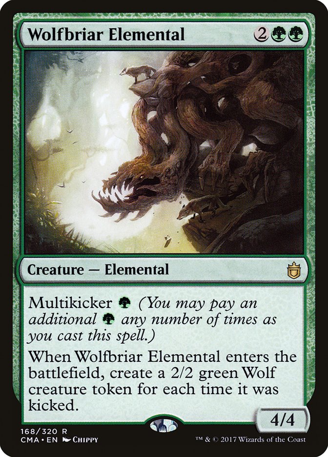 Wolfbriar Elemental [Commander Anthology] | The Gaming-Verse