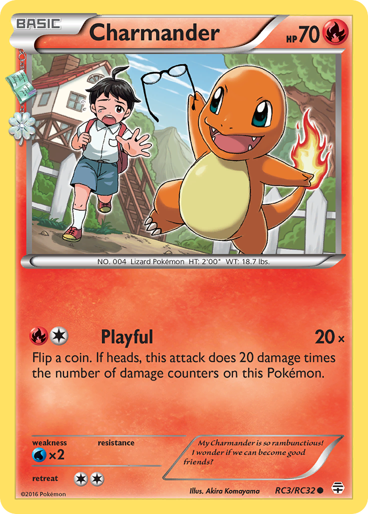 Charmander (RC3/RC32) [XY: Generations] | The Gaming-Verse