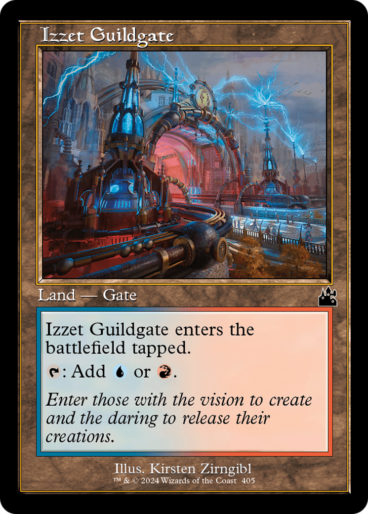 Izzet Guildgate (Retro Frame) [Ravnica Remastered] | The Gaming-Verse