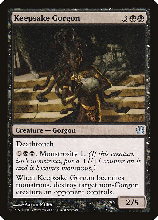 Keepsake Gorgon [Theros] | The Gaming-Verse