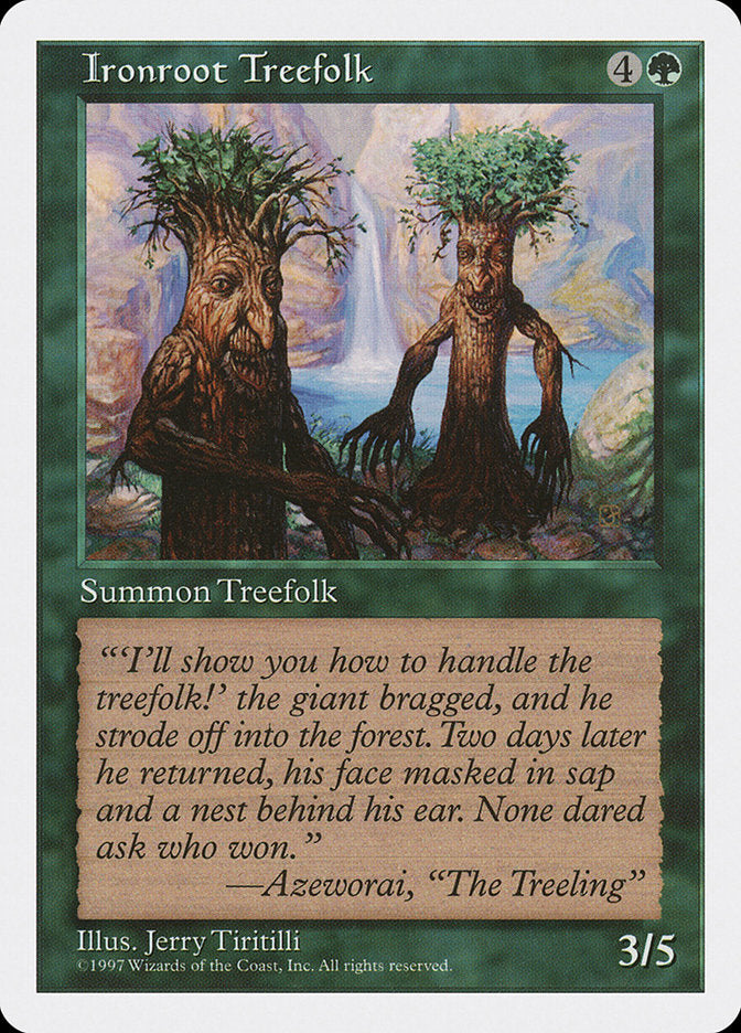 Ironroot Treefolk [Fifth Edition] | The Gaming-Verse