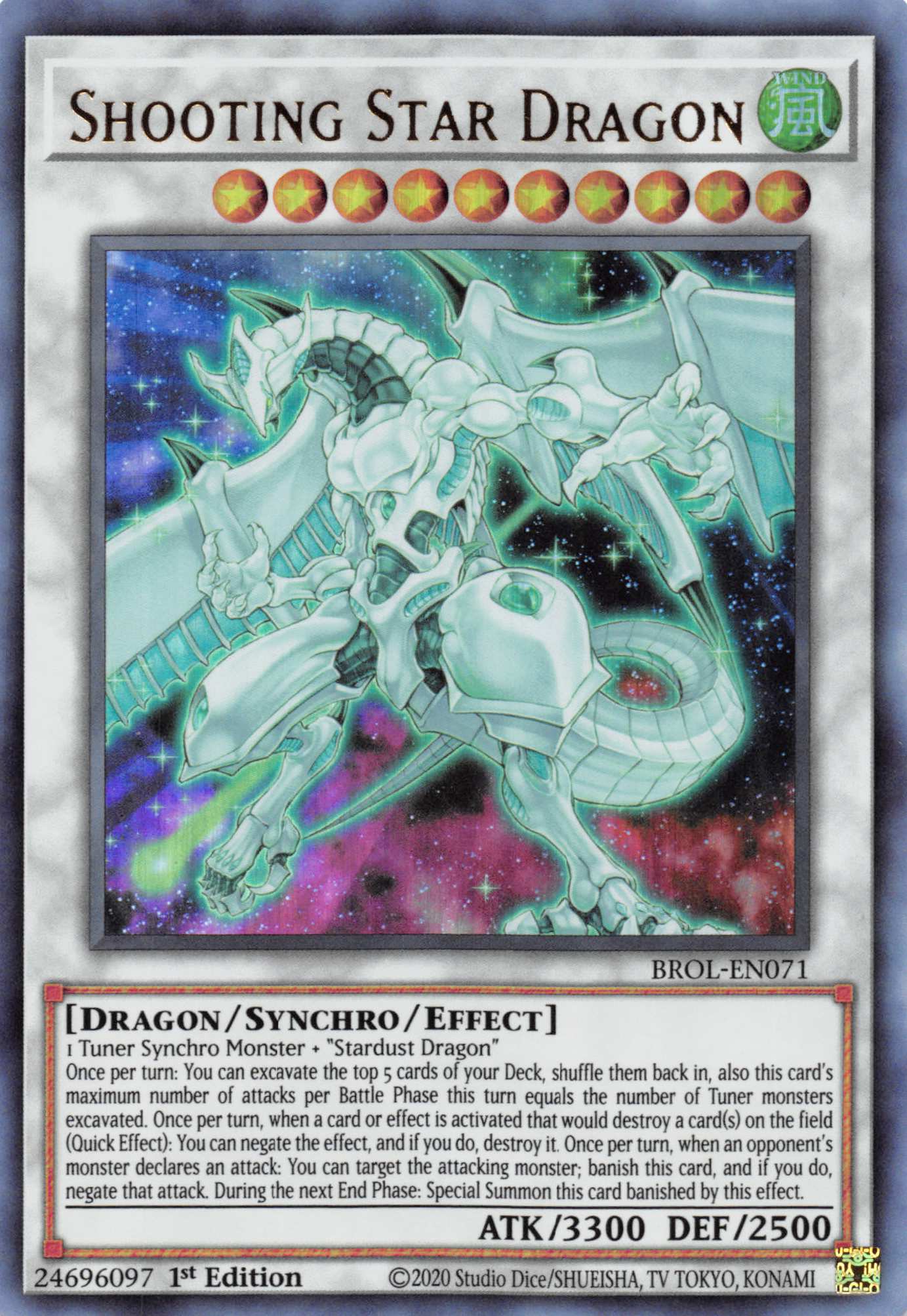 Shooting Star Dragon [BROL-EN071] Ultra Rare | The Gaming-Verse