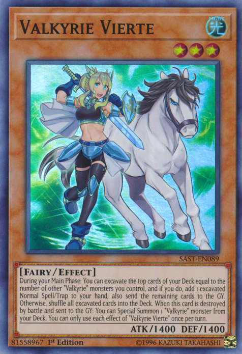 Valkyrie Vierte [SAST-EN089] Super Rare | The Gaming-Verse