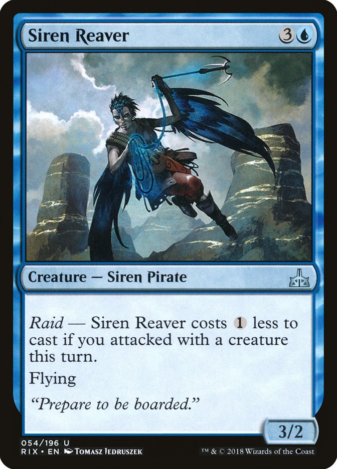 Siren Reaver [Rivals of Ixalan] | The Gaming-Verse