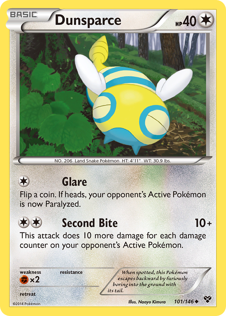 Dunsparce (101/146) [XY: Base Set] | The Gaming-Verse