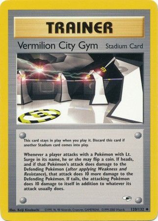 Vermilion City Gym (120/132) [Gym Heroes Unlimited] | The Gaming-Verse