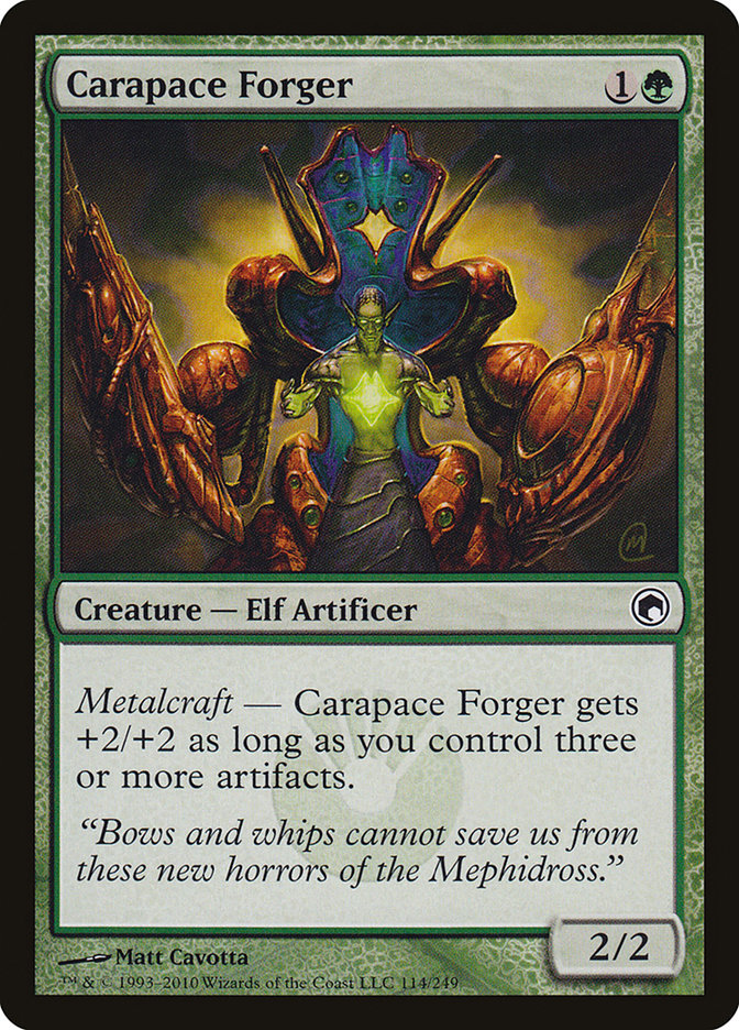 Carapace Forger [Scars of Mirrodin] | The Gaming-Verse