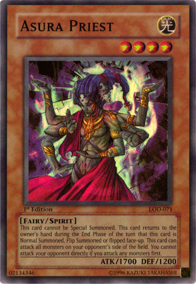 Asura Priest [LOD-071] Super Rare | The Gaming-Verse