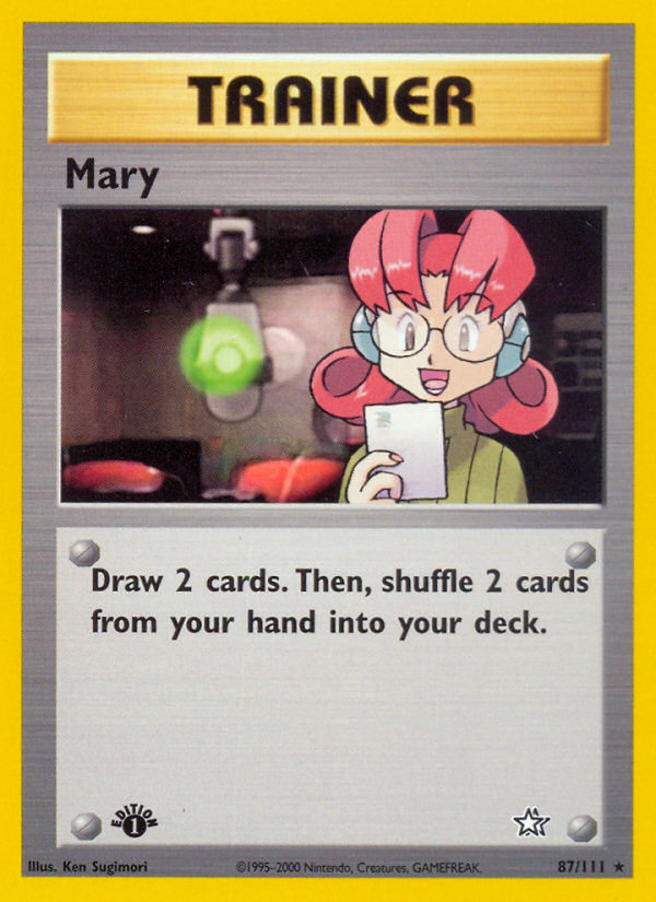 Mary (87/111) [Neo Genesis 1st Edition] | The Gaming-Verse