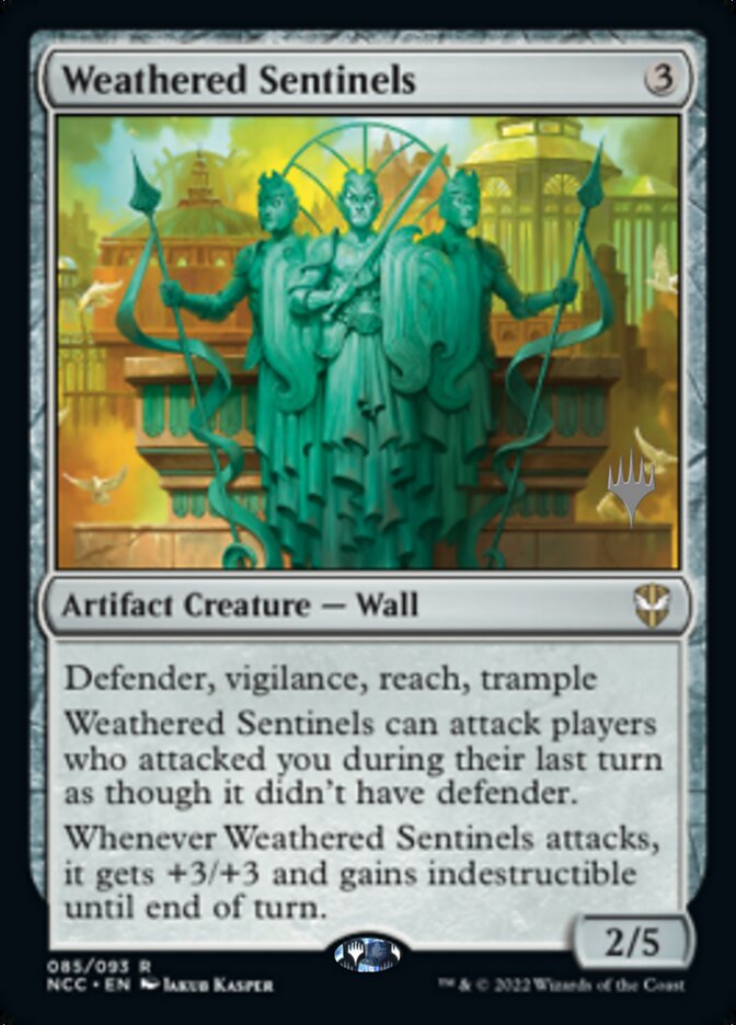 Weathered Sentinels (Promo Pack) [Streets of New Capenna Commander Promos] | The Gaming-Verse