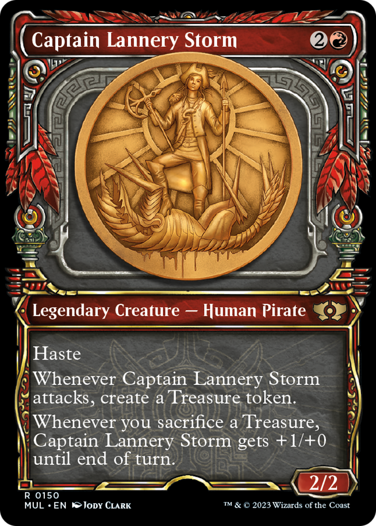 Captain Lannery Storm (Halo Foil) [Multiverse Legends] | The Gaming-Verse