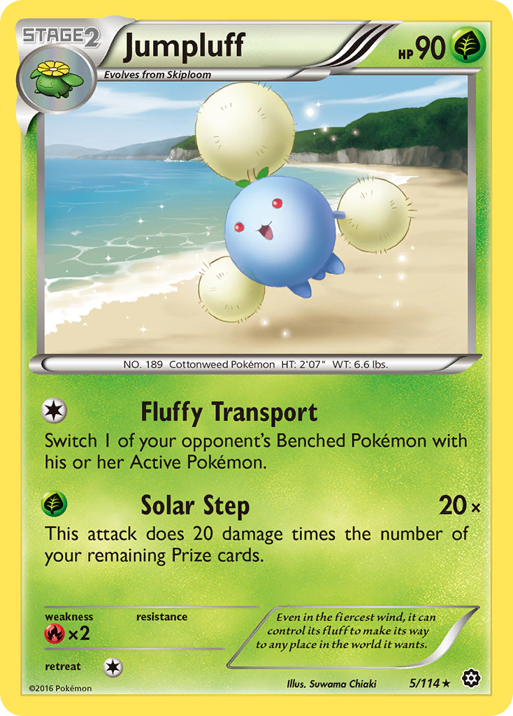 Jumpluff (5/114) [XY: Steam Siege] | The Gaming-Verse