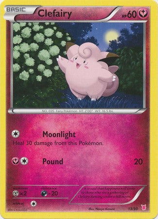 Clefairy (13/30) [XY: Trainer Kit 1 - Wigglytuff] | The Gaming-Verse