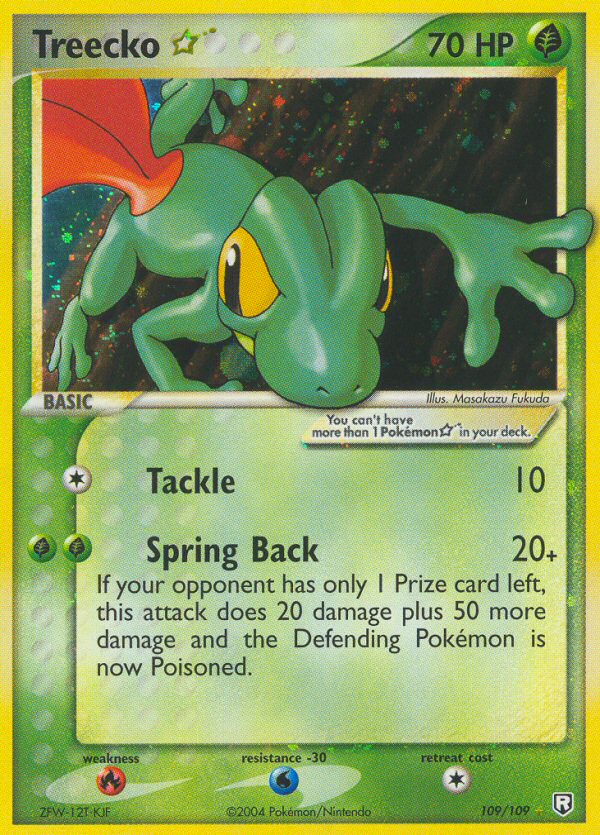 Treecko Star (109/109) [EX: Team Rocket Returns] | The Gaming-Verse