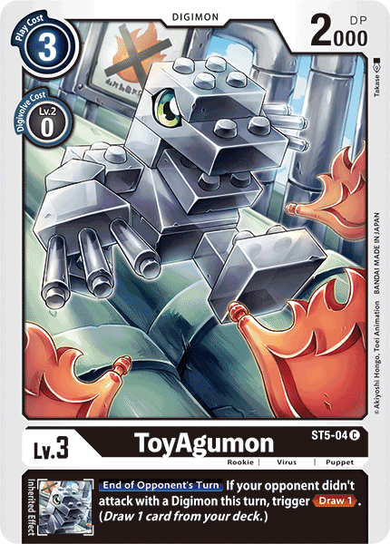 ToyAgumon [ST5-04] [Starter Deck: Machine Black] | The Gaming-Verse