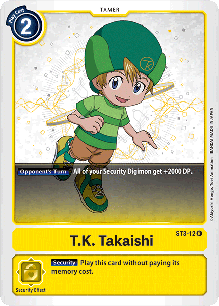 T.K. Takaishi [ST3-12] [Starter Deck: Heaven's Yellow] | The Gaming-Verse