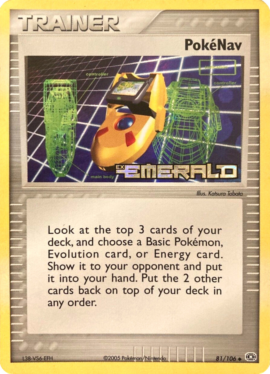 PokeNav (81/106) (Stamped) [EX: Emerald] | The Gaming-Verse