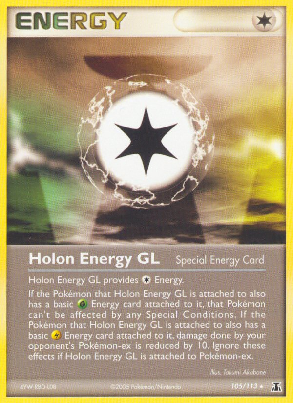 Holon Energy GL (105/113) [EX: Delta Species] | The Gaming-Verse