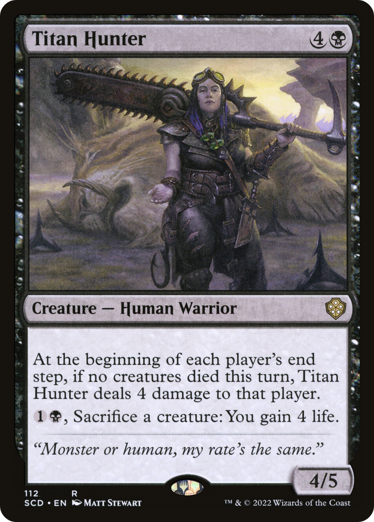 Titan Hunter [Starter Commander Decks] | The Gaming-Verse