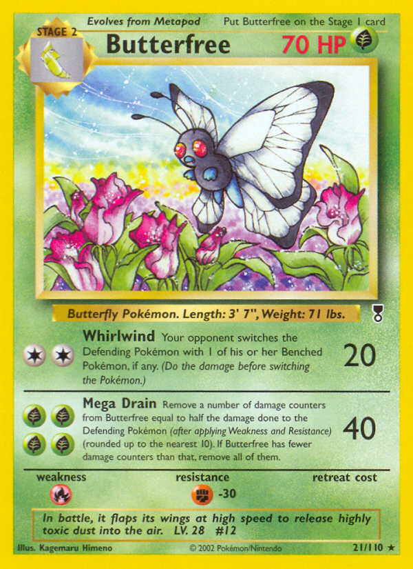 Butterfree (21/110) [Legendary Collection] | The Gaming-Verse